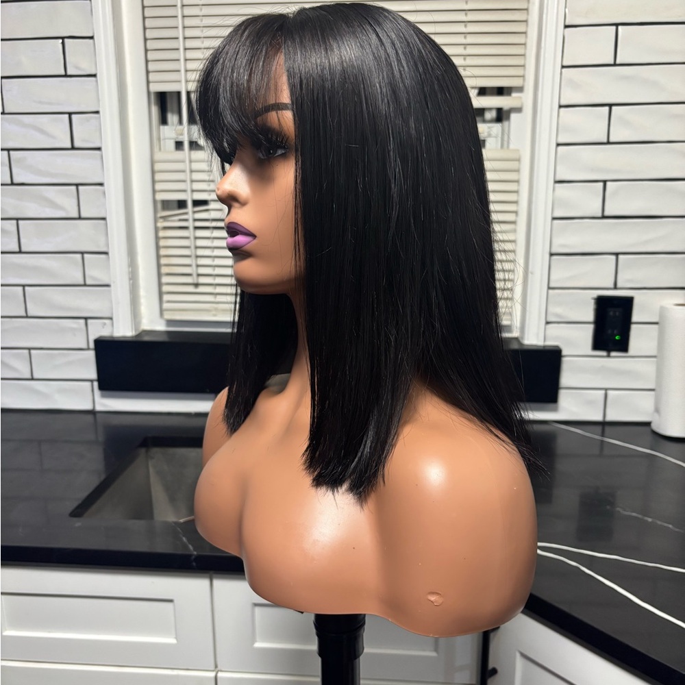 Human Hair Lace Front Wig- - Picture 4 of 9